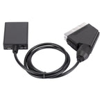 HDMI から SCART 変換器 1080p HDビデオアダプター、HDMI から SCART 1080P