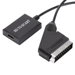 HDMI から SCART 変換器 1080p HDビデオアダプター、HDMI から SCART 1080P