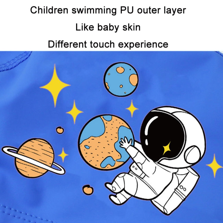 かわいいカートゥーン高弾性子供用PU防水スイミングキャップ