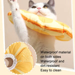 猫用エリザベスカラー 子猫用 舐め防止カラー ヘッドカバー サイズ: S, M, L