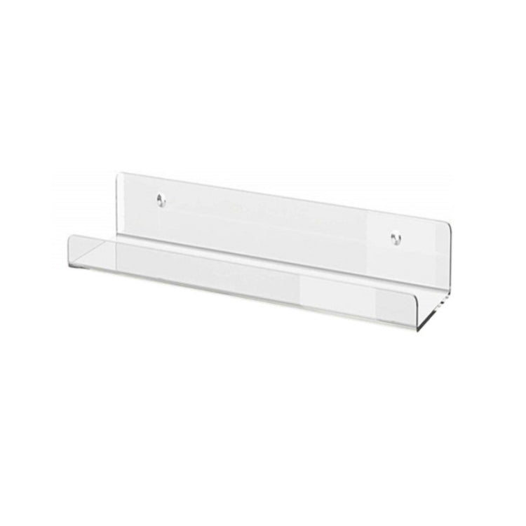 家庭用キッチンオフィス用壁掛けアクリル棚、アクリル棚 30x10x6cm、アクリル棚 40x10x6cm