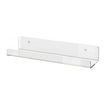 家庭用キッチンオフィス用壁掛けアクリル棚、アクリル棚 30x10x6cm、アクリル棚 40x10x6cm