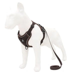 HT-864 ペット用トラクションロープ 反射通気性犬用チェストストラップベスト、サイズ：、S、M、L、XL