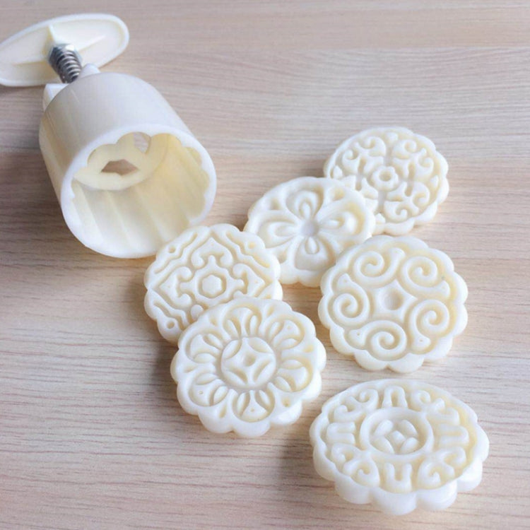 2個セット中秋節丸型手押し菓子型焼き型、モデル：10、24、25、26、28、29、30、31、33、35、36、37、41、42、21