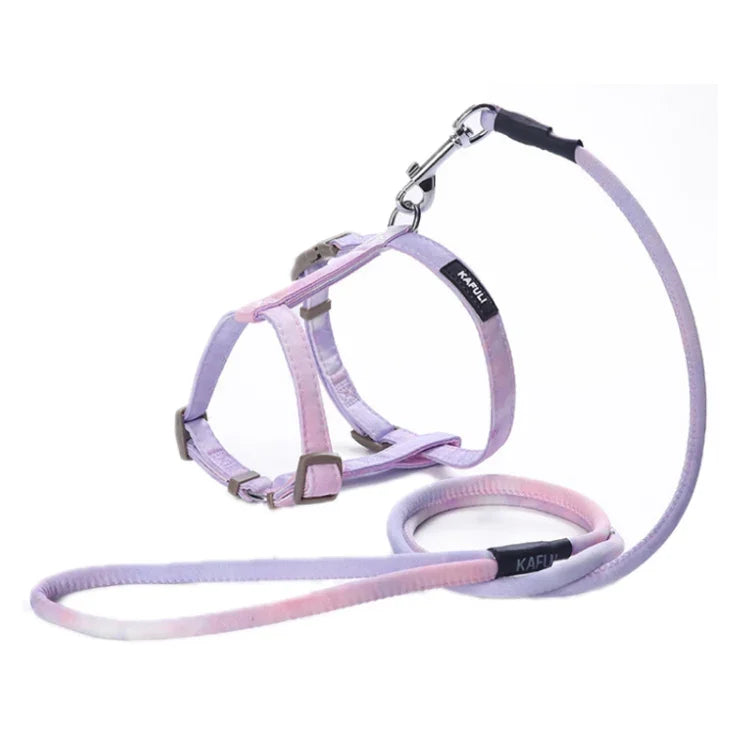 KAFULI Pet Adjustable I-Shape Harness Leash, S, M