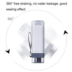 Diller D8646 スクエア型フィットネス防漏ウォーターボトル 400ml、550ml