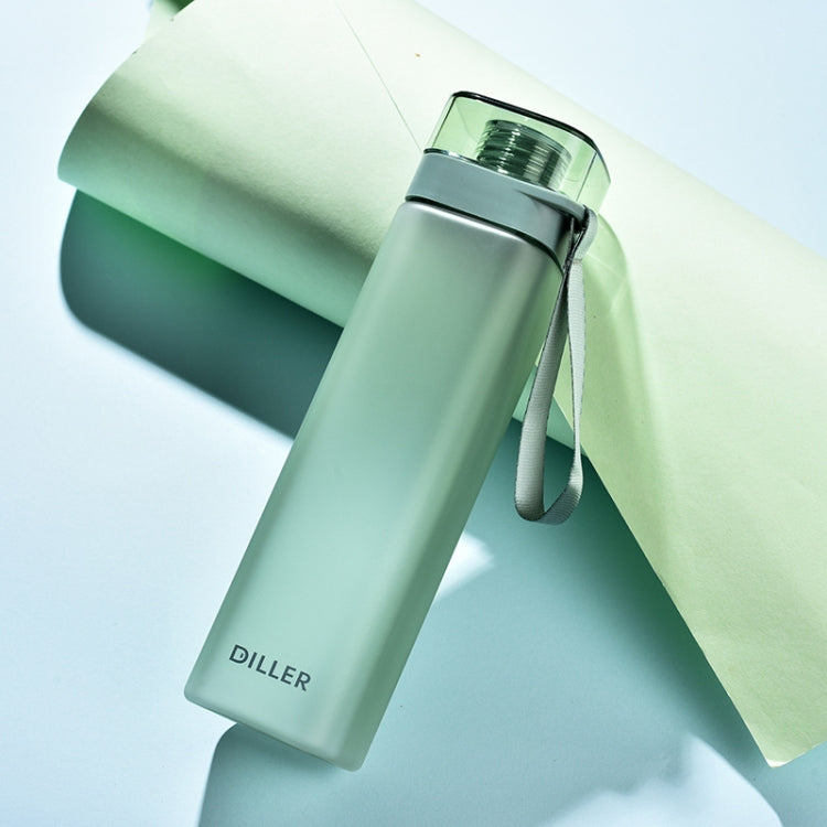 Diller D8646 スクエア型フィットネス防漏ウォーターボトル 400ml、550ml