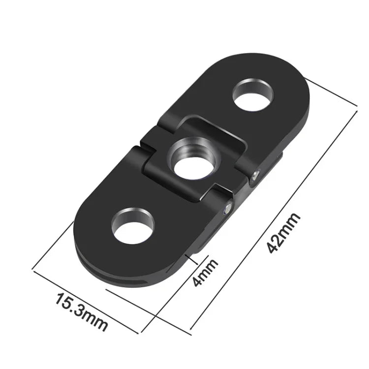 GoPro HERO13 Black/HERO12 Black /HERO11 Black用 メタル折りたたみ磁気交換ベース