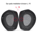2 PCS Earpad for Sennheiser HDR RS165 RS175 RS185 RS195,Style:, Football Net Earmuff, Frog Leather Earmuff, Velvet Cloth Earmuff, Protein Leather Earmuff, Lambskin Earmuff
