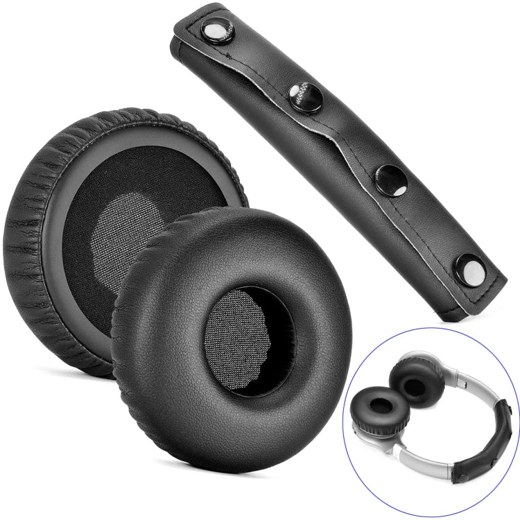 2個セット ヘッドホンフォームカバー JBL Everest-310 用、スタイル：イヤーパッド、ヘッドバンド