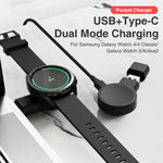 Samsung Galaxy Watch 4 / 3用USBミニポータブルウォッチ充電器
