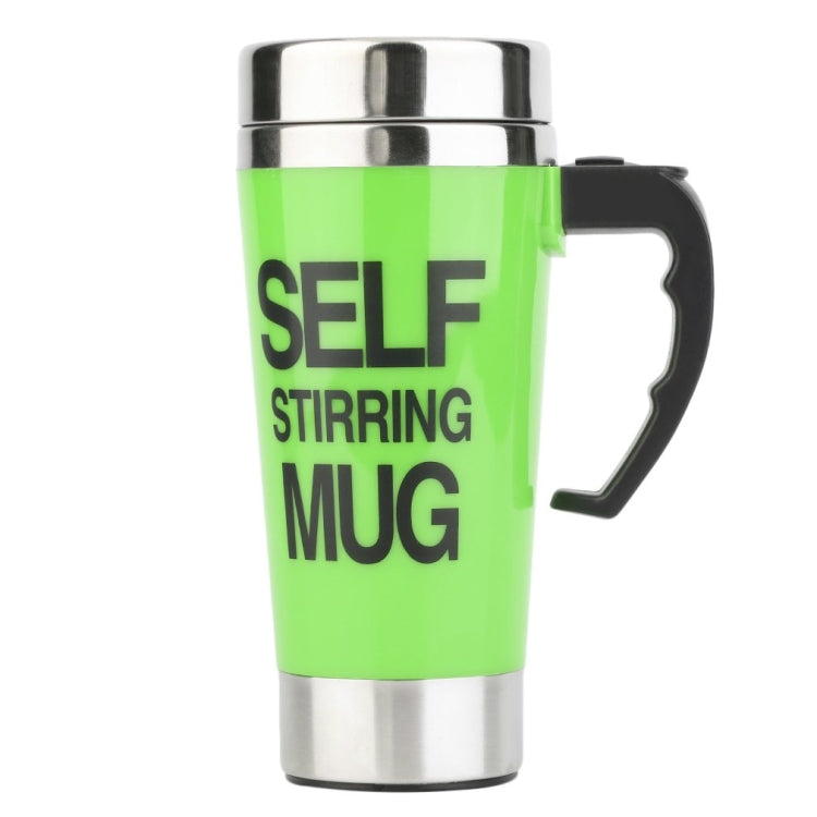 FX-589 400ml 304ステンレススチール自動攪拌コーヒーカップ、グリーン、ホワイト、レッド、イエロー、ブラック、ブルー