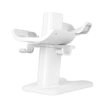Meta Quest 2用VRスタンド ヘッドセットディスプレイ＆コントローラーホルダーマウント Oculus Quest 2用 ホワイト