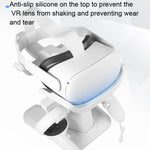 Meta Quest 2用VRスタンド ヘッドセットディスプレイ＆コントローラーホルダーマウント Oculus Quest 2用 ホワイト