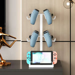 デスクトップヘッドセット ゲームパッド ゲームコンソール収納ブラケット ホワイト ブラック