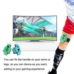DOBE TNS-2123 スポーツライトセーバー + レッグストラップ + テニスラケット + リストストラップ 7-in-1 スポーツセット Nintendo Switch用、DOBE 7-in-1