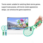DOBE TNS-2123 スポーツライトセーバー + レッグストラップ + テニスラケット + リストストラップ 7-in-1 スポーツセット Nintendo Switch用、DOBE 7-in-1