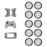 10個セット ゲームパッド用シリコン発光ボタンキャップ ロッカーカップ PS5/PS4/PS3/ONE/360/PRO/series X/S対応