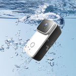 サムアクションカメラ 4K HD 手ブレ防止 WiFiカメラ、（ホワイト）、（ブラック）