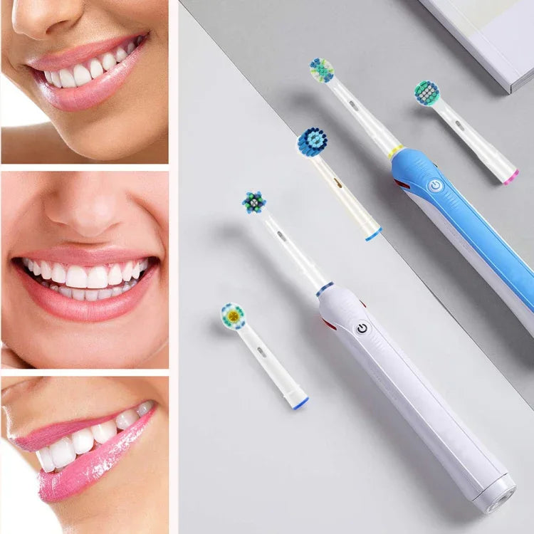 2個入り Oral-B 全シリーズ電動歯ブラシ交換ヘッド デイリークリーニング、精密クリーニング、多角度クリーニング、プロフェッショナルブライトホワイト、デンタルフロスクリーニング