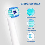 2個入り Oral-B 全シリーズ電動歯ブラシ交換ヘッド デイリークリーニング、精密クリーニング、多角度クリーニング、プロフェッショナルブライトホワイト、デンタルフロスクリーニング