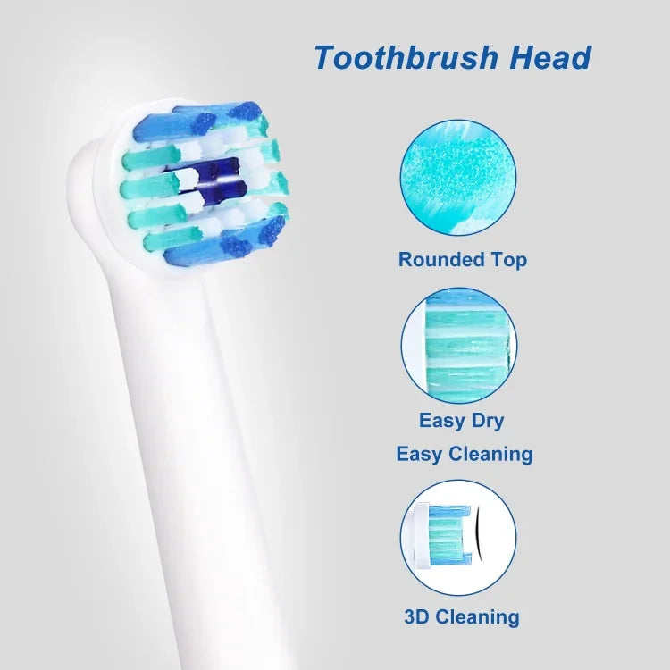 2個入り Oral-B 全シリーズ電動歯ブラシ交換ヘッド デイリークリーニング、精密クリーニング、多角度クリーニング、プロフェッショナルブライトホワイト、デンタルフロスクリーニング