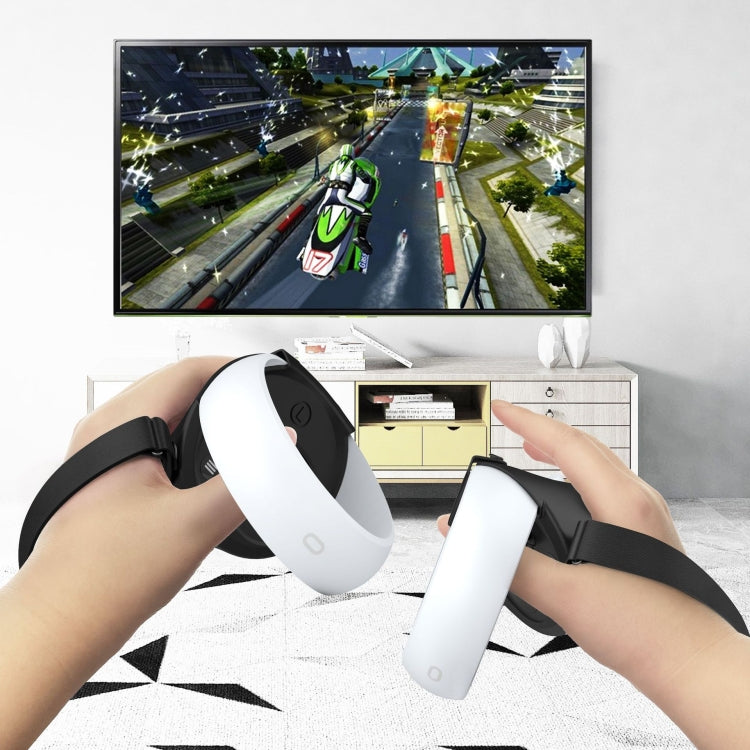 Oculus Quest 2用VRコントローラー衝突防止ハーフパックシリコン保護カバー