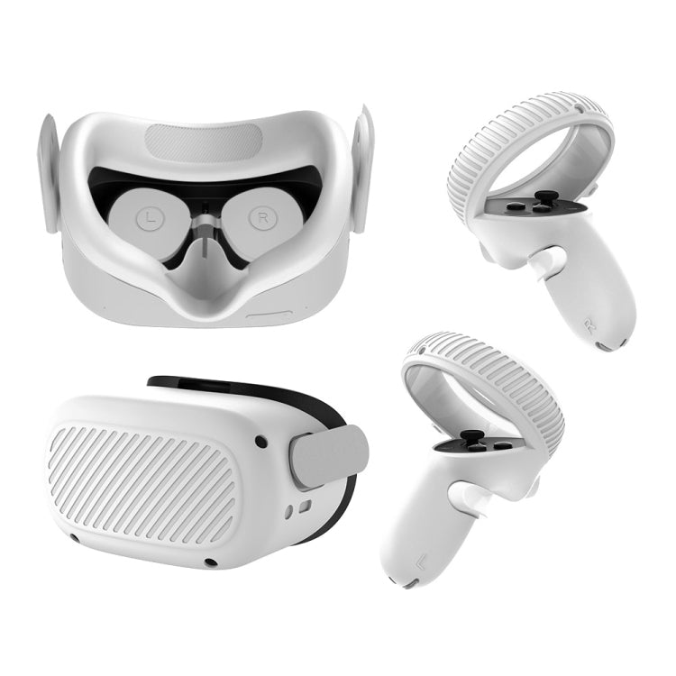 Oculus Quest 2用VRメガネレンズシェルハンドル保護ケース ホワイト、レッド、グリーン