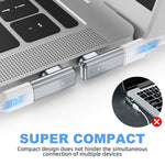 TZ30 PD100W 24ピン高速充電 Type-C / USB-C 磁気エルボーアダプター MacBook ノートパソコン用コネクター