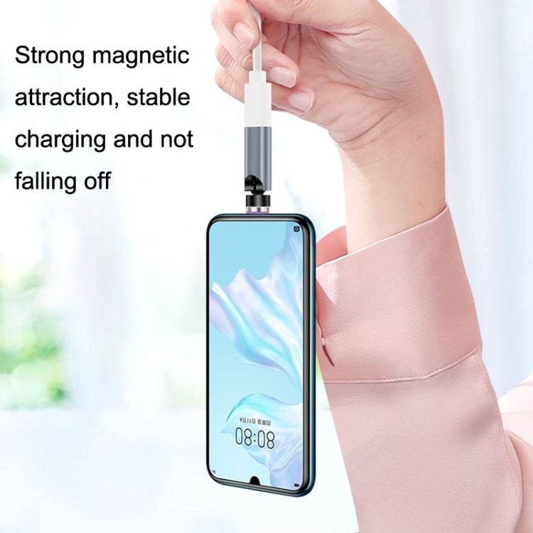 TC57 7ピン高速充電伝送データケーブル、シルバー、赤、Android 磁気ヘッド、Type-C / USB-C 磁気ヘッド、Apple 磁気ヘッド用