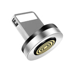 TC57 7ピン高速充電伝送データケーブル、シルバー、赤、Android 磁気ヘッド、Type-C / USB-C 磁気ヘッド、Apple 磁気ヘッド用