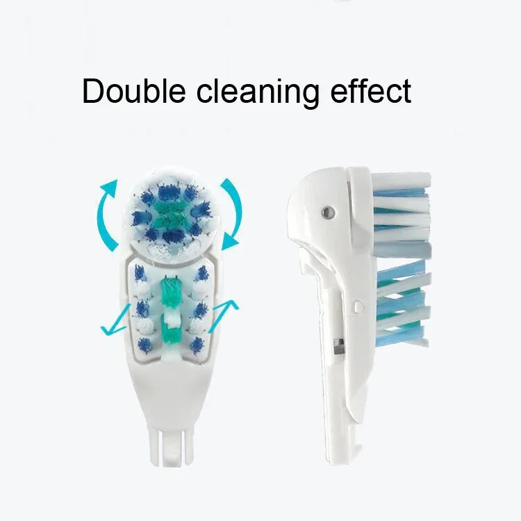 4個セット多方向電動替え歯ブラシヘッド Oral B 3733 4732 4734用