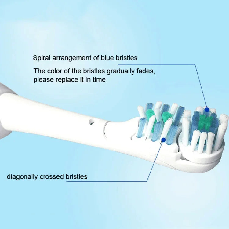 4個セット多方向電動替え歯ブラシヘッド Oral B 3733 4732 4734用