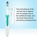 4個セット多方向電動替え歯ブラシヘッド Oral B 3733 4732 4734用