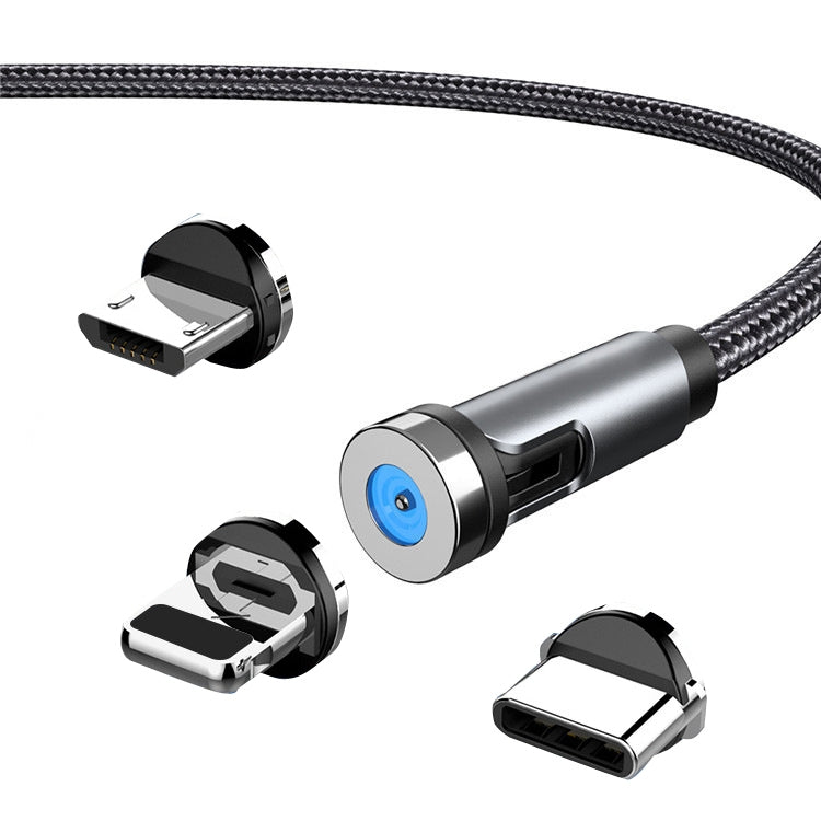 CC56 防塵プラグ 回転式マグネットケーブル、ケーブル長さ：1m、スタイル：1m Android ヘッド、1m Type-C / USB-C ヘッド、1m 8ピン ヘッド、1m ケーブル+3ヘッド、1m ケーブル、1m Micro USB、1m Type-C / USB-C、1m + 8ピン + Type-C/USB-C + Micro USB