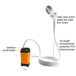 屋外用バスアーティファクトフィールド寮用シンプル電気シャワー、基本モデル4400mAh、3段階モデル4400mAh、デジタル表示4400mAh、デジタル表示7800mAh