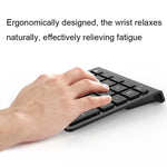 BT302 28キーラップトップミニワイヤレスキーボード、仕様：Bluetooth（ブラック）、Bluetooth（グレー）、2.4G（ブラック）、2.4G（グレー）