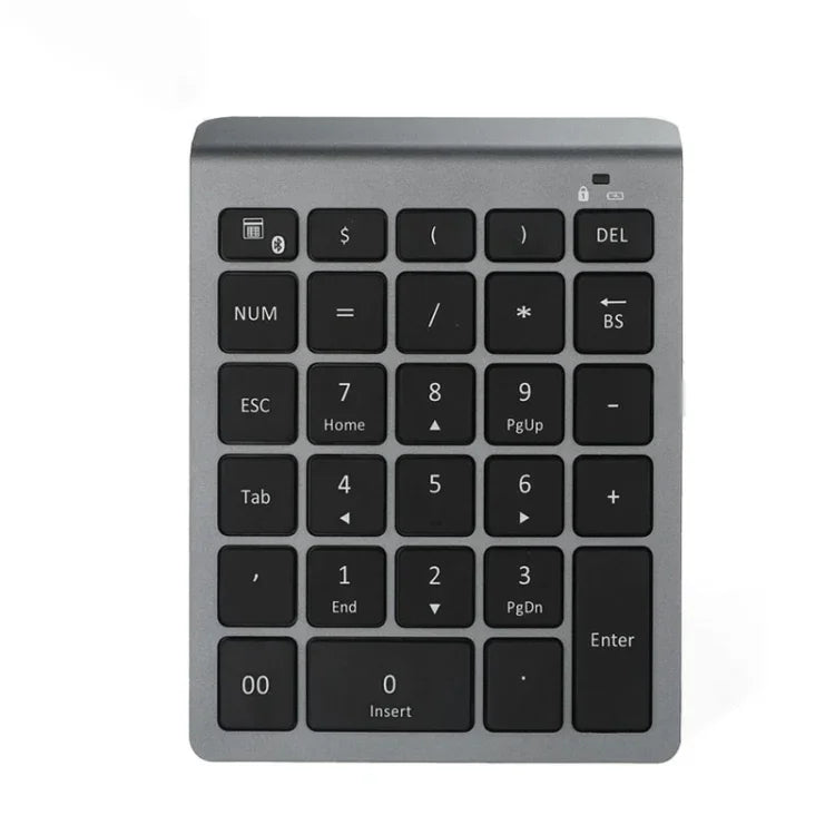 BT302 28キーラップトップミニワイヤレスキーボード、仕様：Bluetooth（ブラック）、Bluetooth（グレー）、2.4G（ブラック）、2.4G（グレー）
