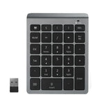 BT302 28キーラップトップミニワイヤレスキーボード、仕様：Bluetooth（ブラック）、Bluetooth（グレー）、2.4G（ブラック）、2.4G（グレー）