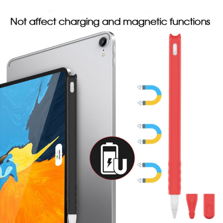 2個セット カートゥーンタッチシリコンペンケース Apple Pencil 2用