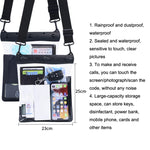 Tteoobl T-019A Sundries Storage Bag Phone Waterproof Shoulder Messenger Bag, One Code
