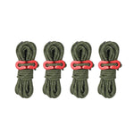 CLS Outdoor Camp Reflective Wind-Proof Camping Support Rod, 4 PCS / Set Yellow, 4 PCS / Set Red, 4 PCS / Set Black, 4 PCS / Set Army Green, 4 PCS / Set White Non-reflective
