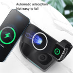 LFX-178 4イン1 ワイヤレス充電器 スマートフォン＆iWatch＆AirPods用、LFX-178