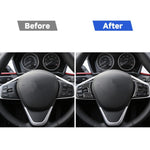 For BMW X1 F48/X2 F39 2pcs /Set Steering Wheel Button Stickers