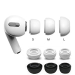 4セット インイヤーヘッドホン シリコンイヤホンイヤーバッドケース AirPods Pro / Pro 2用
