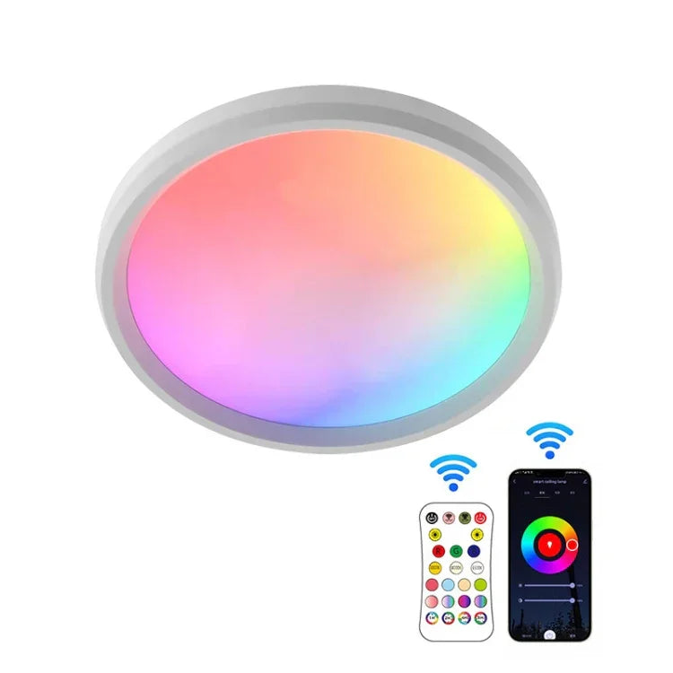 WiFi Bluetooth 2.4G リモコンLED天井灯、電圧：、EU標準 220V-240V、米国標準 110V-130V