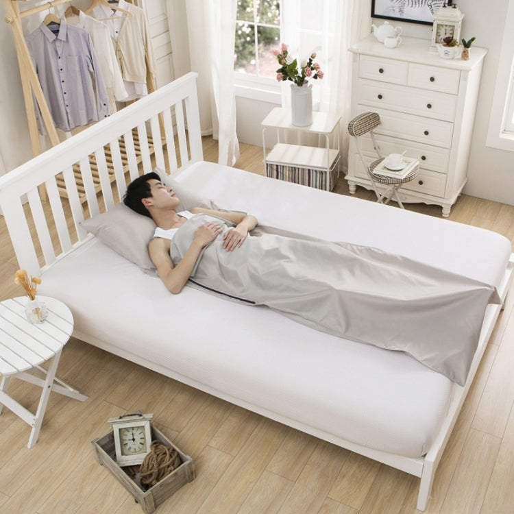 超軽量屋外用寝袋 ポンジー ポータブルシングル寝袋 210x70cm グレー、210x70cm ブルー、210x70cm オレンジ