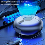 TJ01 フライングソーザーシェーバー USB充電式 ミニシェーバー, ダークグレー, シャンパンゴールド