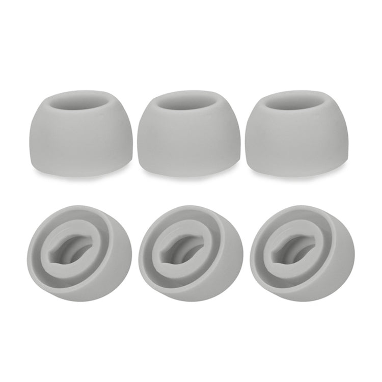 6個入り シリコン耳栓 TWS Samsung Galaxy Buds Pro用 大ブラック、中ブラック、小ブラック、大グレー、中グレー、小グレー、大パープル、中パープル、小パープル