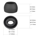 6個入り シリコン耳栓 TWS Samsung Galaxy Buds Pro用 大ブラック、中ブラック、小ブラック、大グレー、中グレー、小グレー、大パープル、中パープル、小パープル
